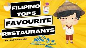Our Top Picks for Filipino Restaurants in Sydney. All Must try!