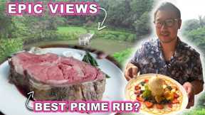 Epic Dinner View at this Legendary Restaurant! || [Kaneohe, Hawaii] HUGE Prime Rib for Felix's BDAY!