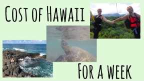 How much does it cost to go to Hawaii for a week??