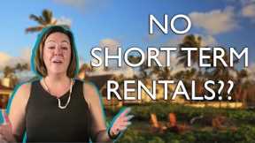 Why CAN'T You Have Short Term Rentals On Oahu | Oahu Hawaii Real Estate
