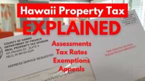Hawaii has Super Low property taxes. Hawaii Property Tax Explained: assessments, tax rates, appeals