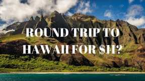 Travel Hacks - Very Cheap Round Trip To Hawaii For Just 11$ Using Miles