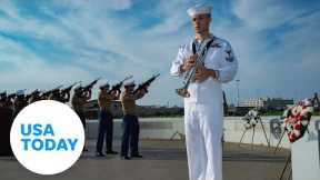 Ceremony for Pearl Harbor attack anniversary honors past heroes | USA TODAY
