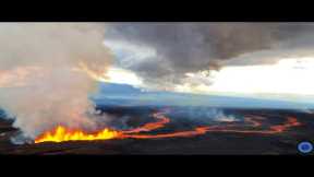 🌎 Mauna Loa, Hawaii Volcano Eruption | New Footage USGS!
