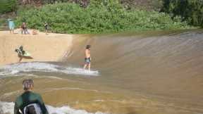 Mason Ho Surfing Very CRAZY Waimea River