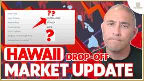 DRAMATIC Drop-Off in HAWAII ❗ Good or Bad? 🤔 | Market Update | Hawaii Real Estate 🏡