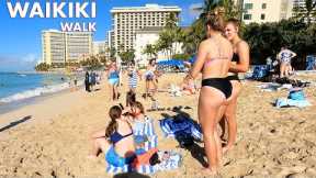 Watching Locals and Tourists Walking in Waikiki [ HAWAII PEOPLE ]