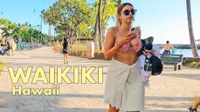 WALKING WAIKIKI | Sheraton Waikiki Hotel to The Wall [HAWAII PEOPLE]