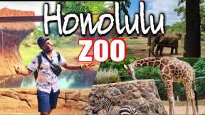 A day's trip to the Honolulu Zoo in Hawaii || Travel With The Kinng