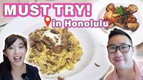 MUST TRY RESTAURANT in HONOLULU! || [Waikiki, Oahu, Hawaii] Best Sicilian Noodles!