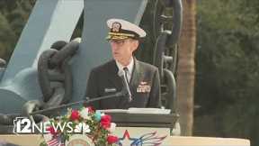 Remembrance ceremony held today in honor of Pearl Harbor