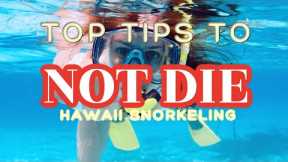 Don't DIE Snorkeling in Hawaii - Top Tips from Eric West