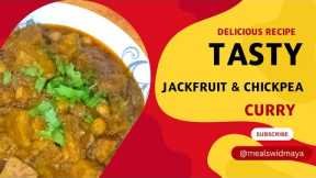 Jackfruit and Chickpea curry | Tasty Healthy & Nutritious | कटहल और चना की सब्जी | North Indian Dish