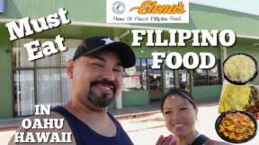 OAHU, Hawai'i 2022 EATS | FILIPINO FOOD Elena's Restaurant - Pork Gisantes, Lechon Special, Monggo