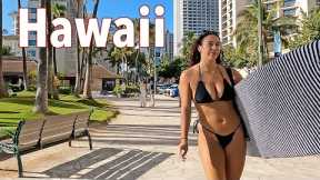 WALKING WAIKIKI | Tourists & Travelers on the Move in Hawaii