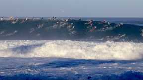 Surfing Pipeline 12/30/2022 8am-9am 🌊🐋 Scary Banzai Pipeline North Shore Oahu Hawaii