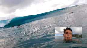 Scary day at Pipeline *Almost Drowned* (Raw Footage)