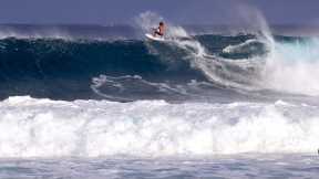 Surfing Big Day Haleiwa 🌊 12/23/2022 8:00-9:15am North Shore Oahu Hawaii