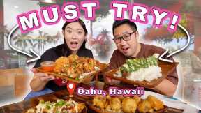 MUST TRY THESE LOCAL PLATES! || [Oahu, Hawaii] Famous Garlic Furikake Chicken!