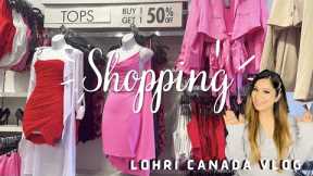 Come Shopping With Me For Lohri | Affordable Clothing Store Siren Canada, Indian Grocery Store Tour