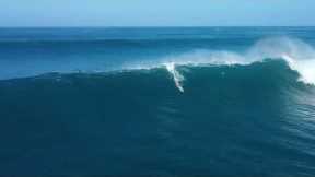 XL Waimea Bay Surf Jan 12 2023 - Drop Ins and Wipe Outs  North Shore Hawaii