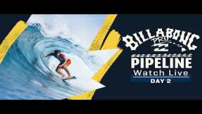 WATCH LIVE Billabong Pro Pipeline 2023 - Day 2