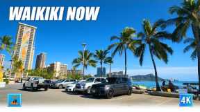 WAIKIKI NOW 🌈 Drive Around Waikiki ⛱️ Hawaii 4K Driving