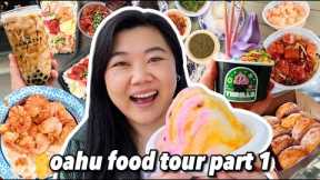 What to Eat in HAWAII! Oahu Food Tour Part 1