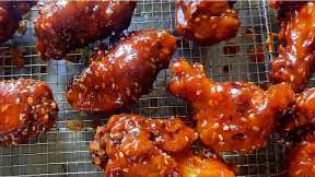 Sticky and Delicious: Honey Sriracha Wings | Sweet and Spicy
