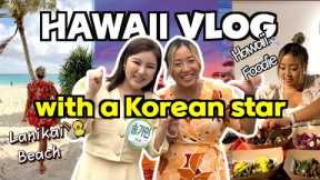 VLOG of a Realtor in Hawaii feat. my favorite beach, BBQ restaurant, and meeting Korean star!!