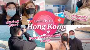 HONG KONG TRAVEL IN 2023?! 🇭🇰 Requirements + Transportation + Food Trip [4K]