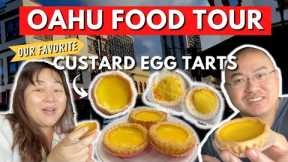 What to Eat in Hawaii | Food Tour of Oahu's Favorite Custard Egg Tarts