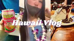 Hawaii Vlog | First night in Waikiki with fireworks | Staying at Alohilani Resort | Eating at Duke's