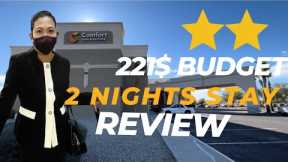 STOP OVER | 221$ BUDGET HOTEL STAY |ROOM TOUR | HOTEL REVIEW | COMFORT INN & SUITES SURPRISE AZ |