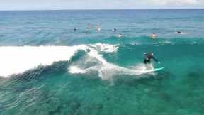 Kaloko Ponds Surfing - Kona