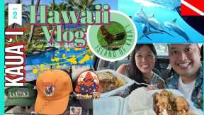 KAUAI Adventures DOLPHIN Surprise Day 2 Vlog Hawaii Island Scuba Diving