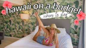 WHERE TO STAY IN WAIKIKI ON A BUDGET l 2 MIN WALK TO THE BEACH // OAHU HAWAII TRAVEL VLOG