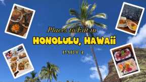 Places to Eat in Honolulu, Hawai Part 4