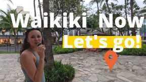 Waikiki 4K NARRATED walking tour | End to End | OAHU