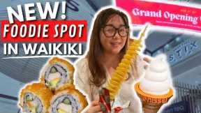 NEW Restaurants in Waikiki! | Stix Asia Japanese Food Hall