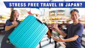 Best Hack to TRAVEL STRESS FREE in Japan with Luggage! How to Ship Suitcases