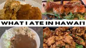 WHAT I ATE IN HAWAI'I | WHAT I ATE ON VACATION | HOLO HOLO ADVENTURES