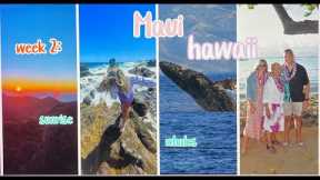 week 2 | HAWAII vlog ~ maui island, whales, snorkeling, sunrise in the clouds & more ~ episode 2