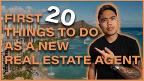 20 Things I'd Do As A New Real Estate Agent | Hawaii Real Estate