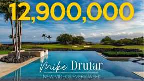 Breathtaking $12,900,000 Mauna Lani Resort Home, Ke Kailani, Hawaii Real Estate