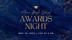LIVE: 2023 Maui High School Senior Awards Night
