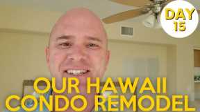 Our HAWAII Condo Remodel Episode 3 - Cabinets installed! Mike Drutar Hawaii Real Estate