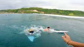 Surfing at Pandawa Beach : Riding Epic Waves in a Crowded Paradise