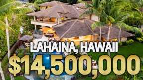 Look Inside this $14.5 Million Polynesian-Style Mansion in Hawaii