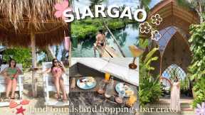 SIARGAO VLOG | DIY land tour, island hopping & bar crawl + itinerary 🌴🥥🍸☀️🌸